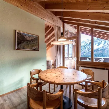 公寓 Tschuggenweg 14 阿罗萨